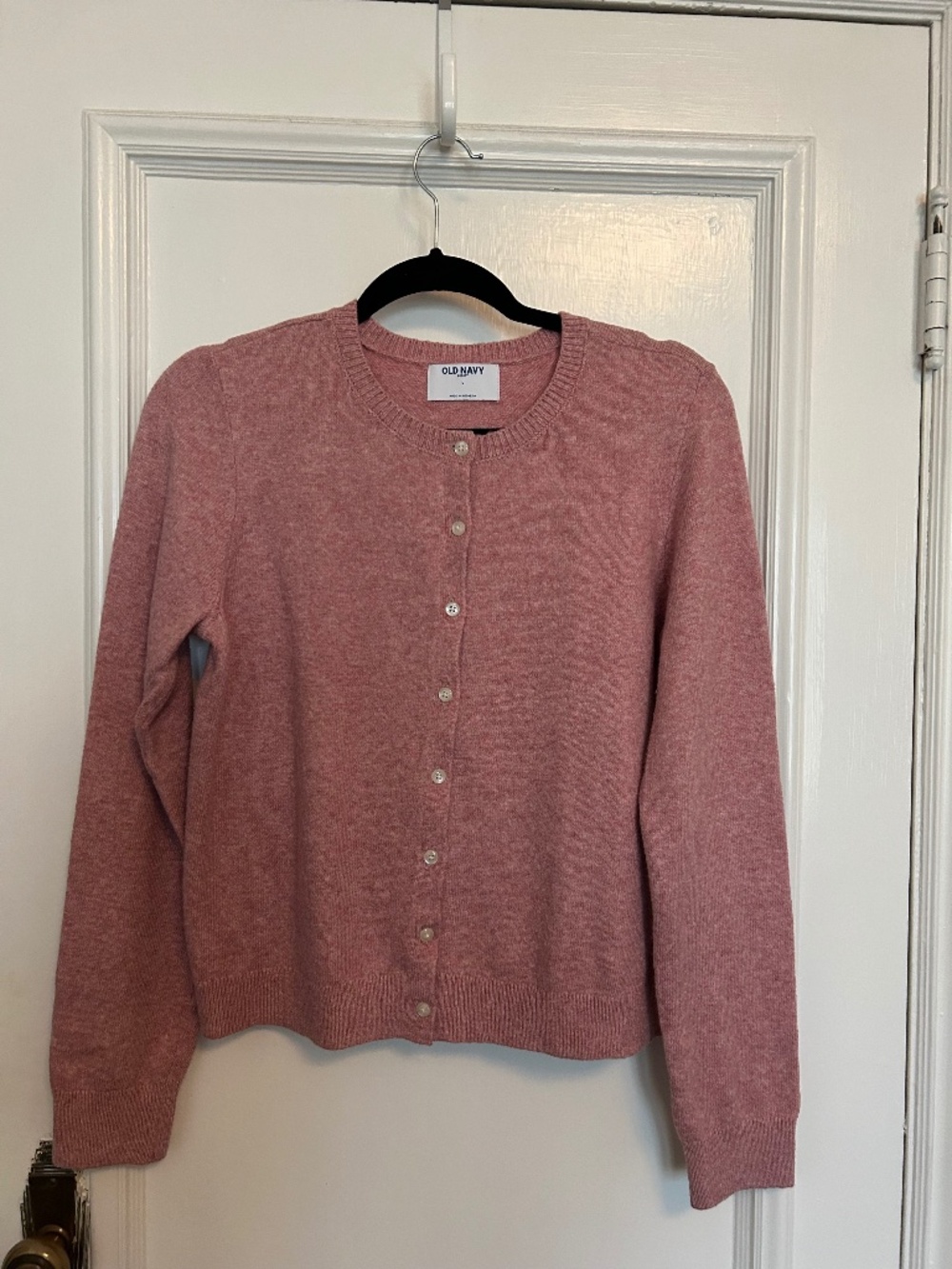 Old Navy Pink Cardigan Size Large